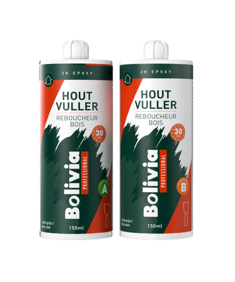 Bolivia 2K Epoxy Houtvuller 30 Min 2x 150 ml