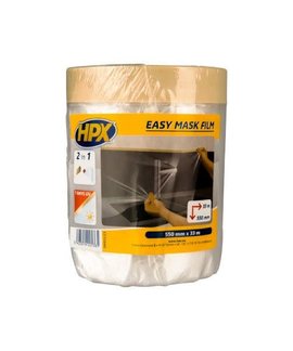 HPX HPX Tapes Easy Mask Film Gold 550 mm x  33 mtr