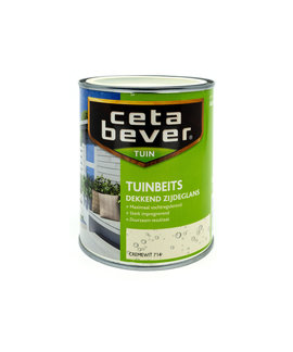 Cetabever Tuinbeits Dekkend Cremewit 714 750 ml