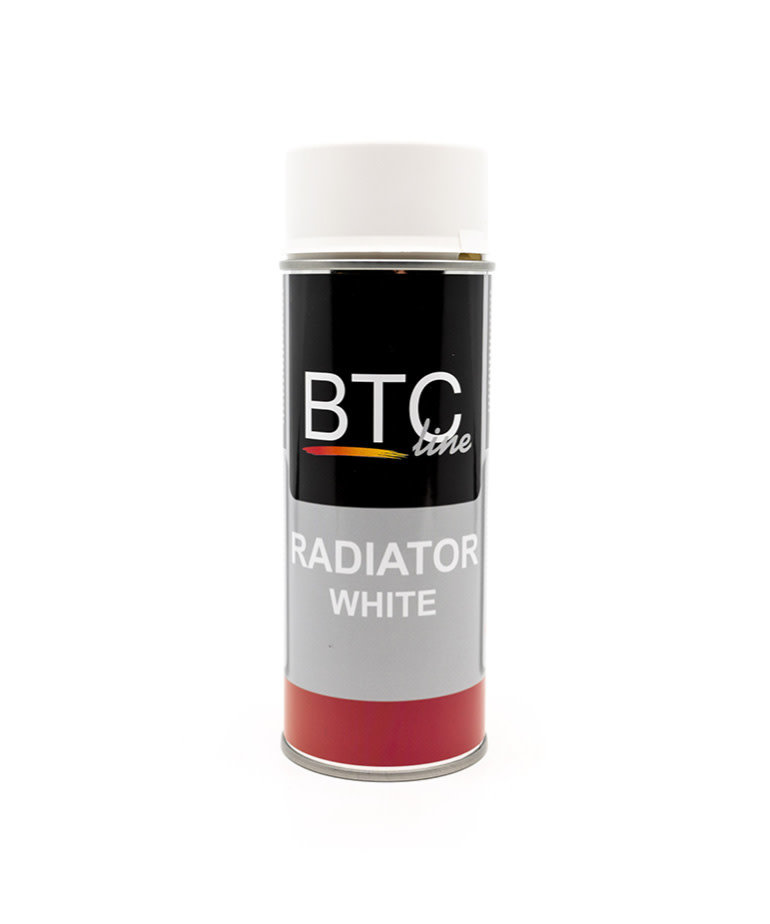 BTC Spuitbus Radiatorlak Wit 400 ml