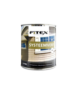 Fitex Fitex Systeemverf 1 Liter (alleen lichte kleuren)