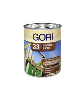 Gori 33 Sensitiv-Lasur  8101 Wit 750 ml