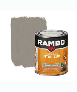 Rambo Pantserlak Interieur Greywash 0779 Zijdeglans 750 ml