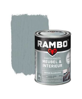 Rambo Rambo Pantserbeits Meubel & Interieur Vintage Blauw 0745 750 ml