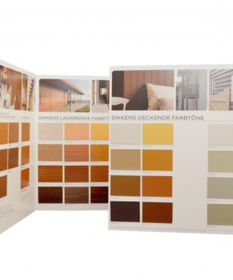 Sikkens - assortiment Sikkens Cetol Colour Card Kleurenwaaier