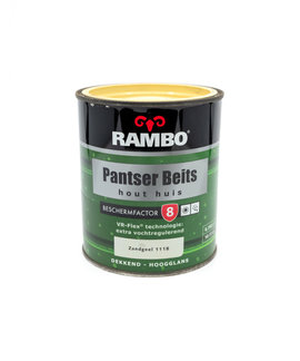 Rambo Rambo Pantserbeits Dekkend Hoogglans BF 8 Zandgeel 1118 750 ml