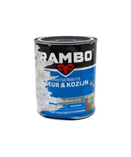 Rambo Rambo Pantserbeits Deur en Kozijn Hoogglans Griffelgrijs 1112 750 ml