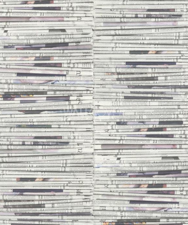 Rasch Home Style Kranten Behang 934601