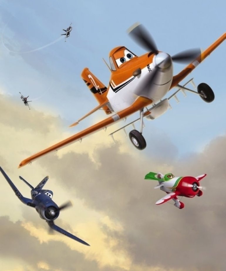 Disney Fotobehang Dusty & Friends 4-452