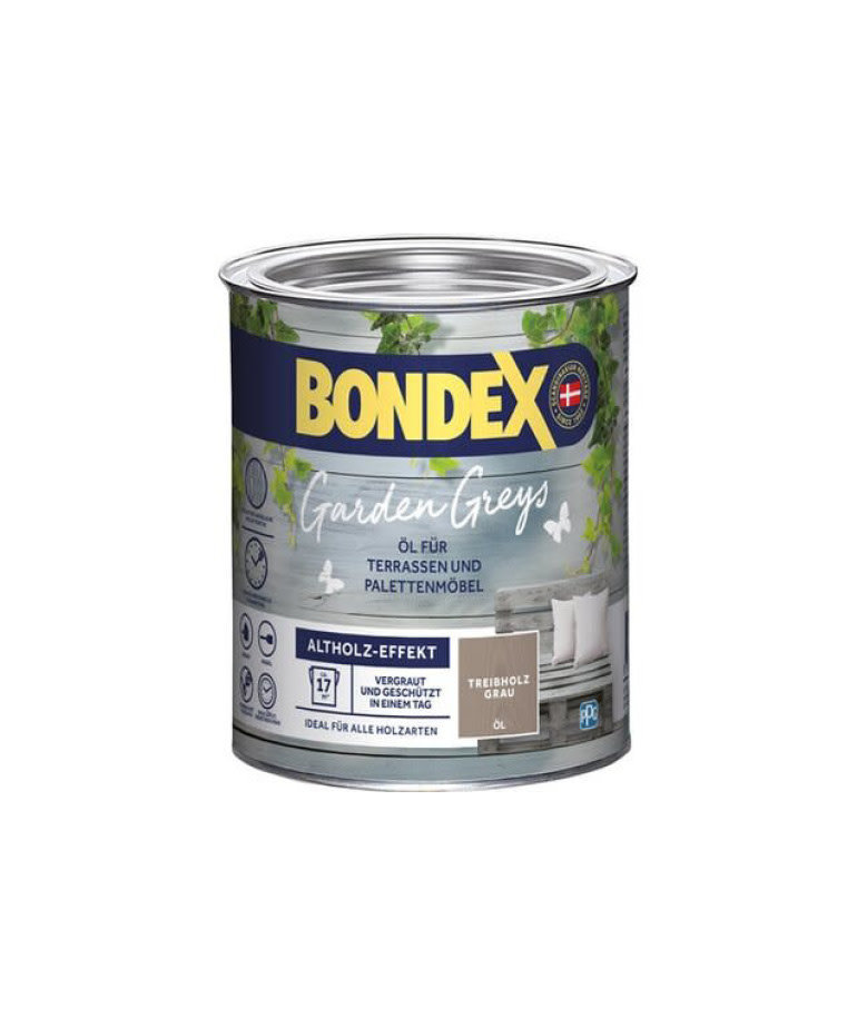 Bondex Bondex Garden Greys Öl Treibholz Grau 750 ml