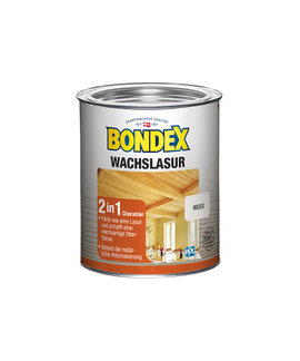Bondex Wachslasur Wit 750 ml