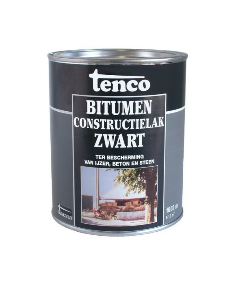 Tenco Tenco Bitumen Constructielak Zwart 5 liter