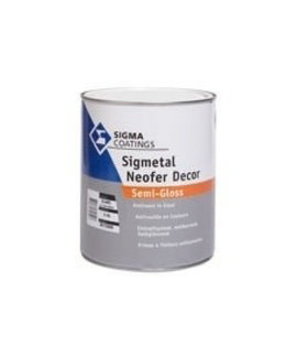 Sigma Sigmetal Neofer Decor Semi-Gloss Midgrey 500 ml