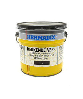 Hermadix Hermadix Dekkende Verf 210 Bruin 2,5 liter