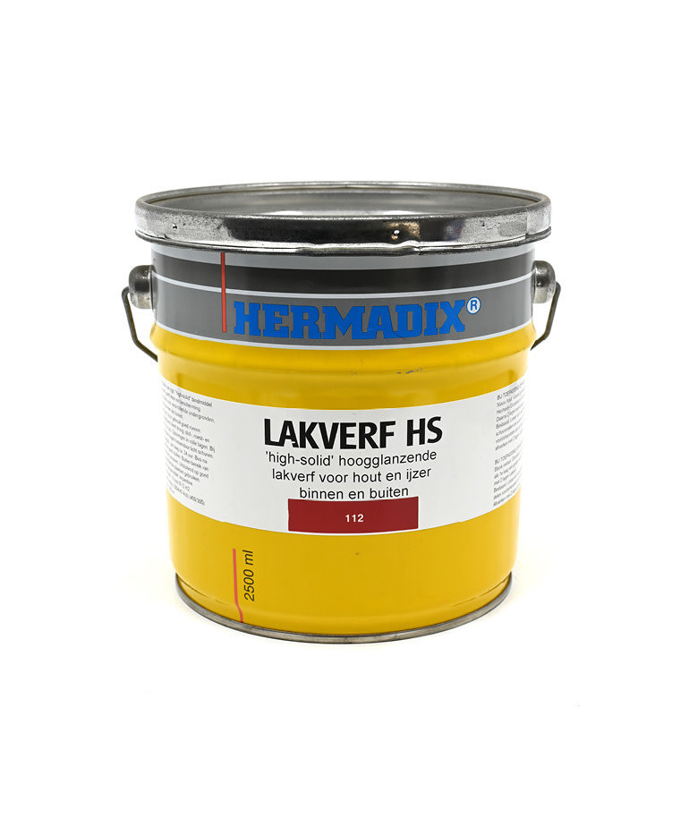 Hermadix Hermadix Lakverf 112 Rood 2,5 liter