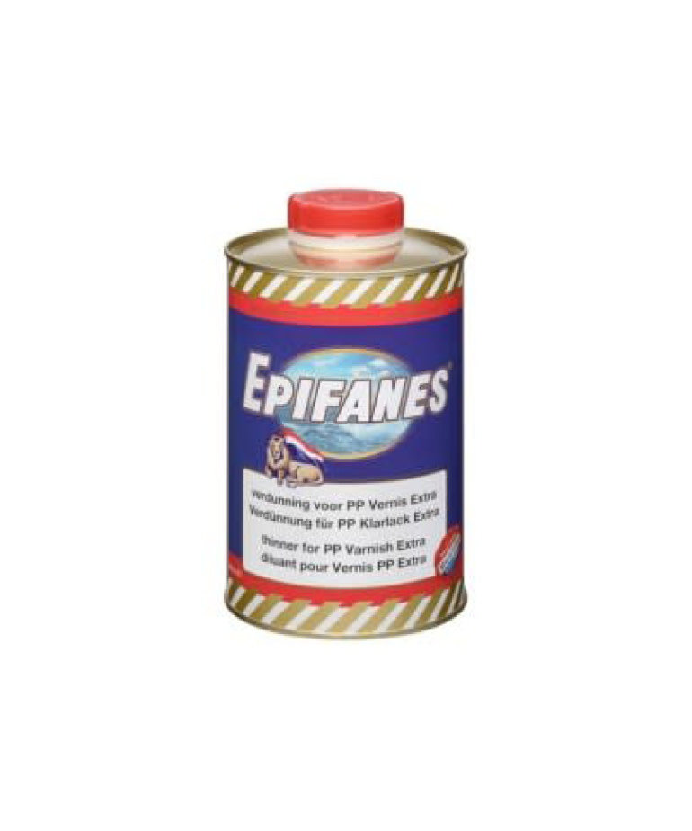 Vernis Epifanes Mono-uréthane 1K Noir 750 Ml – Brillant, Dur, Pour Bateaux Et Extérieur, Rendement 15 M²/L
