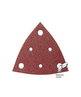 Klingspor Driehoek Schuurschijf 96x96 mm PS 22 100 stuks