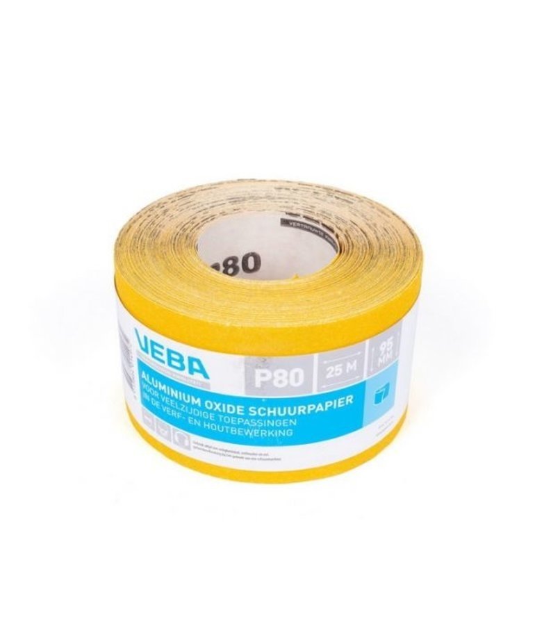 Schuurpapier Aluminium Oxide Rol 95mm x 25M
