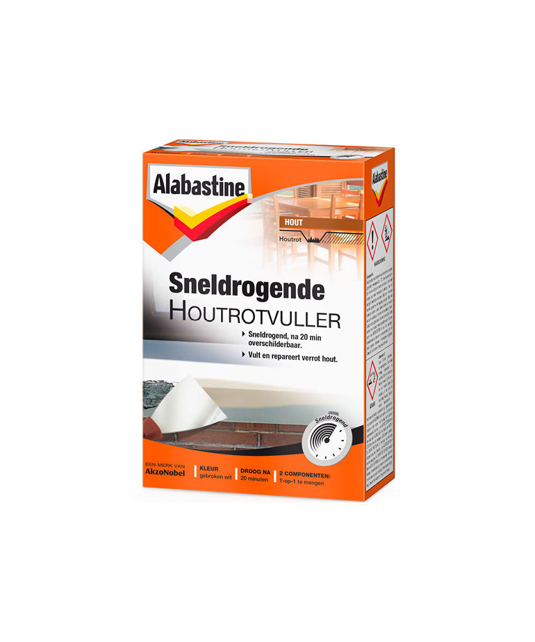 Alabastine Sneldrogende Houtrotvuller 465 gram