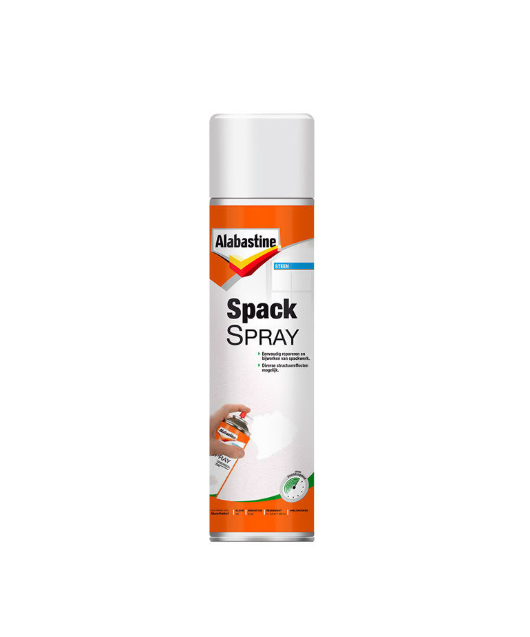 Alabastine Spack Spray Wit 300 ml