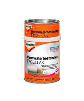 Alabastine Warmwaterbestendige Tegellak Wit 750 ml