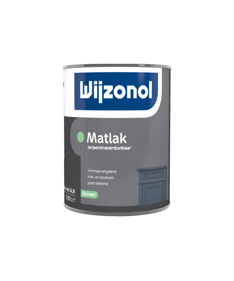 Wijzonol - assortiment Wijzonol Matlak Binnen Terpentineverdunbaar