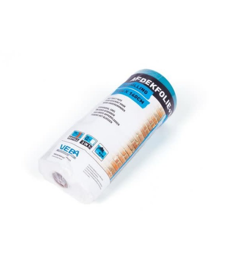 Afdekfolie met Duct Tape in Dispenser