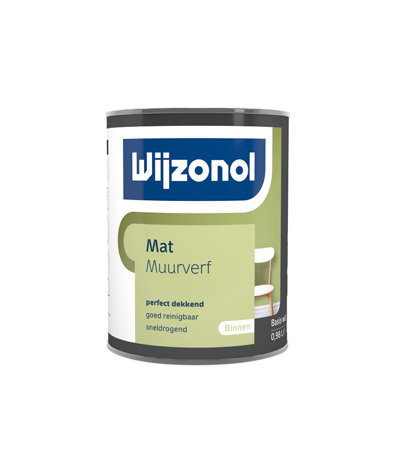 Wijzonol - assortiment Wijzonol Muurverf Mat