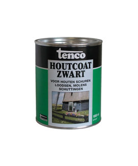 Tenco Houtcoat Zwart