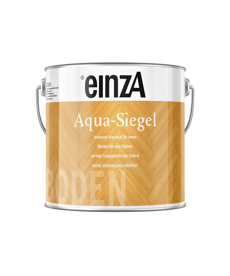 einzA Einza Aqua-Siegel Hoogglans PU