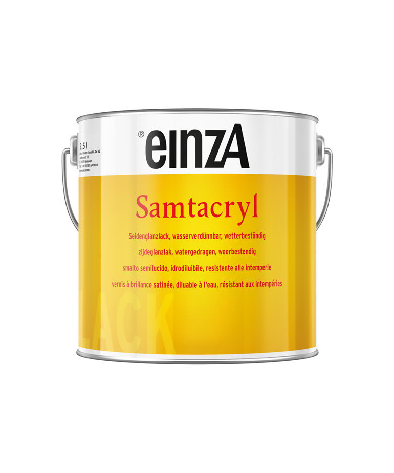 einzA - assortiment Einza Samtacryl Zijdeglans