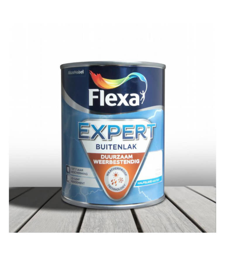 Flexa Flexa Expert Buitenlak Halfglans Grachtengroen 750 ml