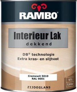 Rambo Interieurlak Dekkend Cremewit 5010 750 ml