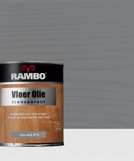 Rambo Rambo Vloerolie Transparant Grey Wash 750 ml
