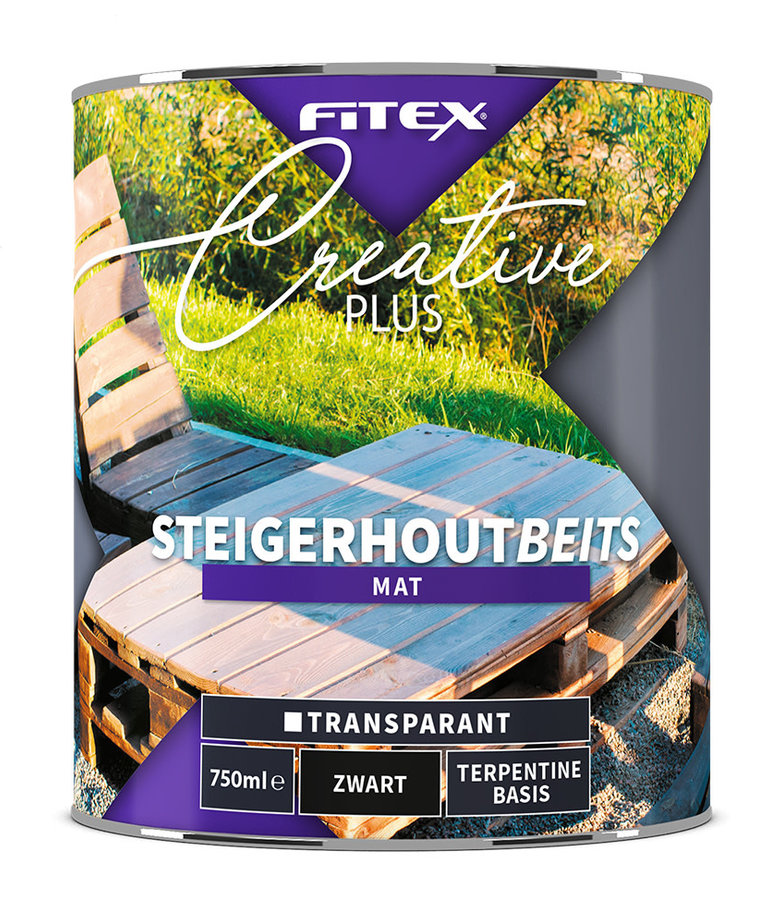 Fitex Fitex CP Steigerhoutbeits Zwart 750ml