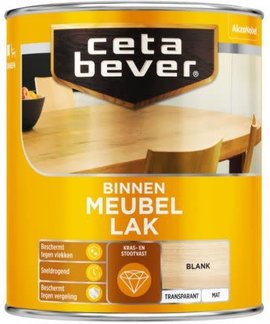 Cetabever Cetabever Meubellak Transparant Blank Mat 750 ml