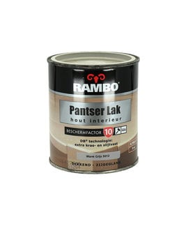 Rambo Rambo Pantserlak Interieur Dekkend Zijdeglans Warm Grijs 5012 750 ml