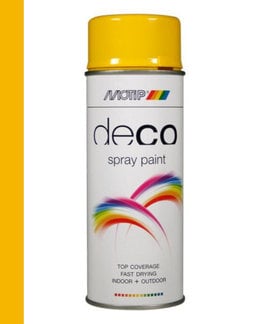 Dupli-Color DupliColor Deco Spuitbus RAL 1021 Rape Yellow Hoogglans 400 ml