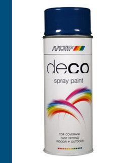 Dupli-Color DupliColor Deco Spuitbus RAL 5010 Gentian Blue Hoogglans 400 ml