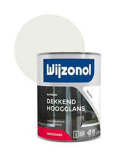 Wijzonol Wijzonol Dekkend Hoogglanslak RAL 9010 750 ml