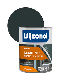 Wijzonol Wijzonol Dekkend Grond- en Aflak Halfglans 9328 Antiekgroen 750 ml