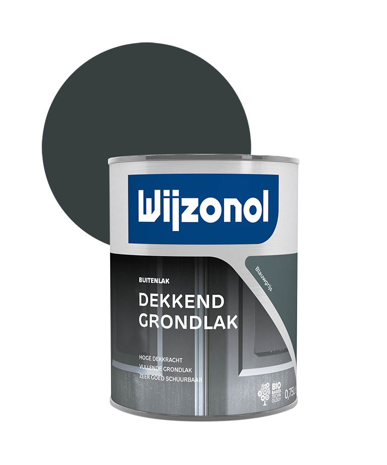 Wijzonol - assortiment Wijzonol Buitenlak Dekkend Grondlak Blauwgrijs 750 ml