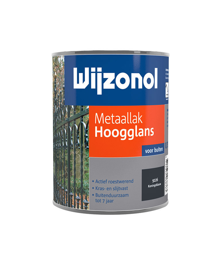 Wijzonol - assortiment Wijzonol Metaallak Hoogglans Ready Mixed 750 ml