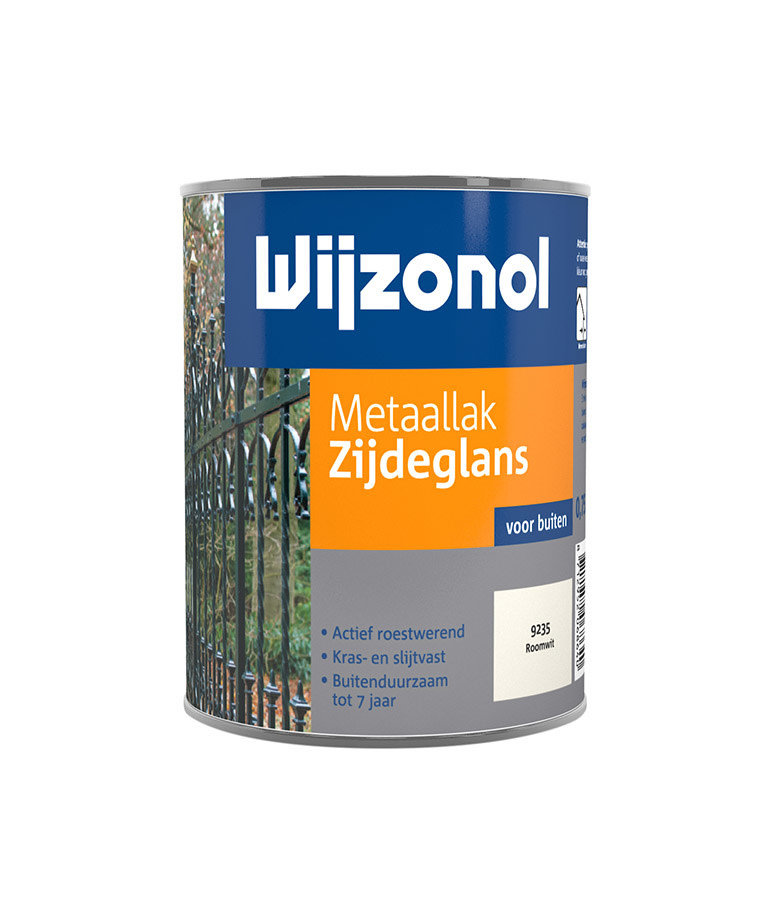 Wijzonol - assortiment Wijzonol Metaallak Zijdeglans Ready Mixed 750 ml