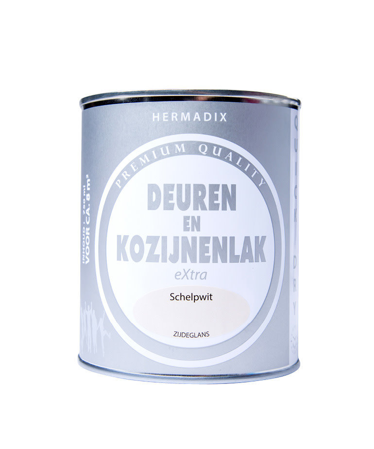 Hermadix Deuren en Kozijnenlak Xtra Zijdeglans 750 ml