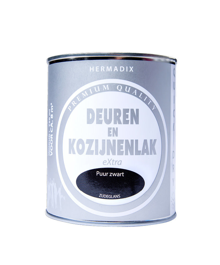 Hermadix Deuren en Kozijnenlak Xtra Zijdeglans 750 ml