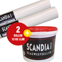 Scandia Renovlies 1392 150 grams 2 ROL a 25 mtr + 10 kg Lijm