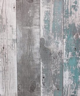Noordwand TopChic 68616 Hout Grijs Blauw