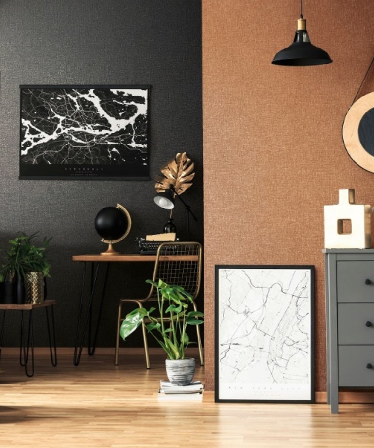 Noordwand Assorti 6816-50 Bruin Metallic