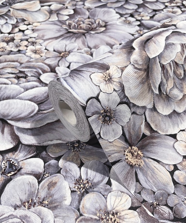 Noordwand Assorti 33955 Blauw - Paars - Grijs